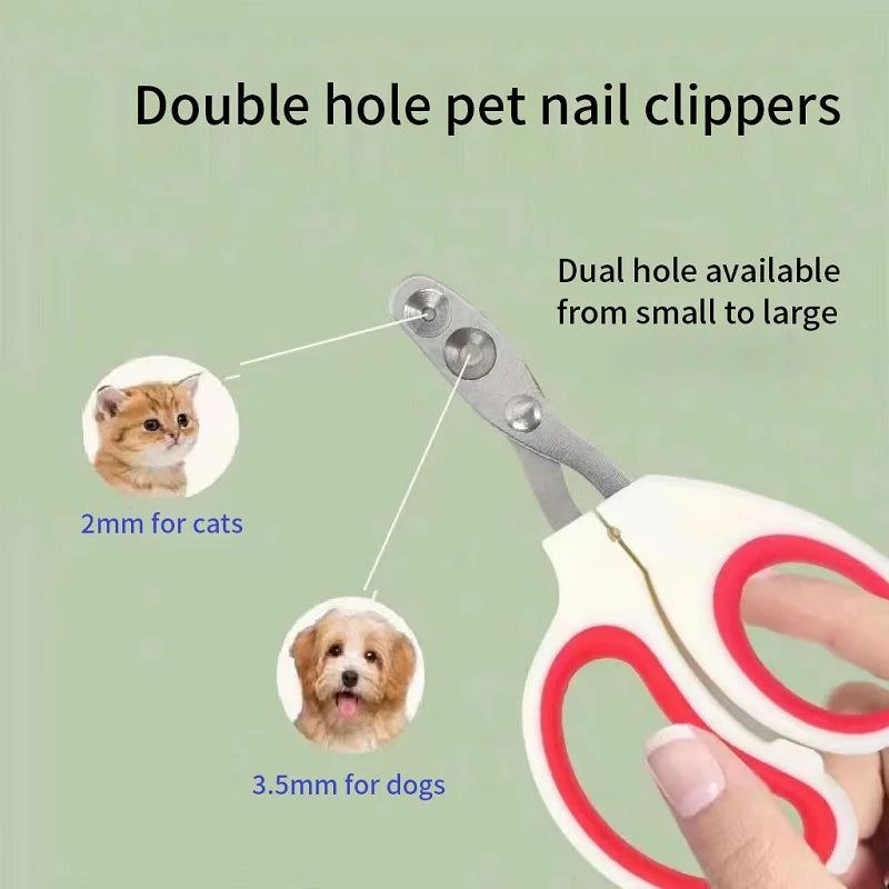 Best-Selling Pet Nail Clippers – Pro-Grade Cat & Dog Nail Trimmer | Safe, Stainless Steel Claw Cutter for Small Pets